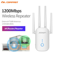 1200 mb/s dwuzakresowy wzmacniacz bezprzewodowy 2.4G i 5GHz 802.11ac wzmacniacz sygnału Wifi potężny Router WiFi daleki zasięg Wlan Wifi wzmacniacz 3